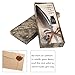 Walfront Quill Pen Set, Dip Pen with Nibs and Ink Bottle(Not Ink) 5 Nibs Calligraphy Pen in Gift Box (Black)
