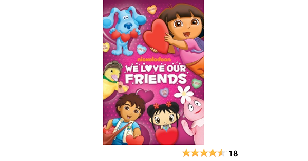 Amazon Com Nick Jr Favorites We Love Our Friends Dvd 10 Region 1 Us Import Ntsc Movies Tv