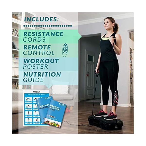 Bluefin-Fitness-Ultra-Slim-Vibration-Plate-Lose-Fat-Tone-Up-at-Home-5-Programs-180-Levels-Bluetooth-Speakers-Easy-Storage-Sleek-UK-Design Bluefin Fitness Vibration Plate Ultra Slim Plus | Vibration Plate Exercise Machine For Whole Body Workout | Compact…