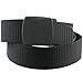 Samtree Nylon Belts for Men,Military Web Tactical Belt Automatic Plastic Buckle(Black)