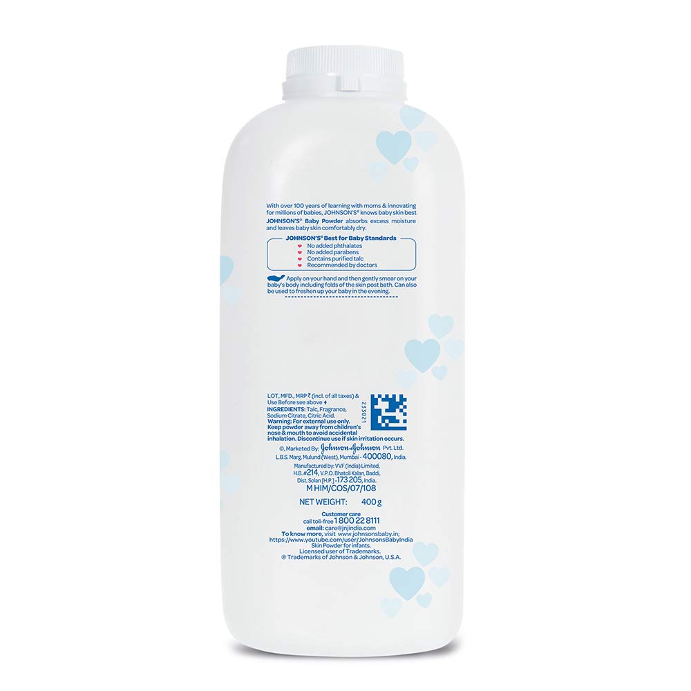 johnson baby powder 700 gm