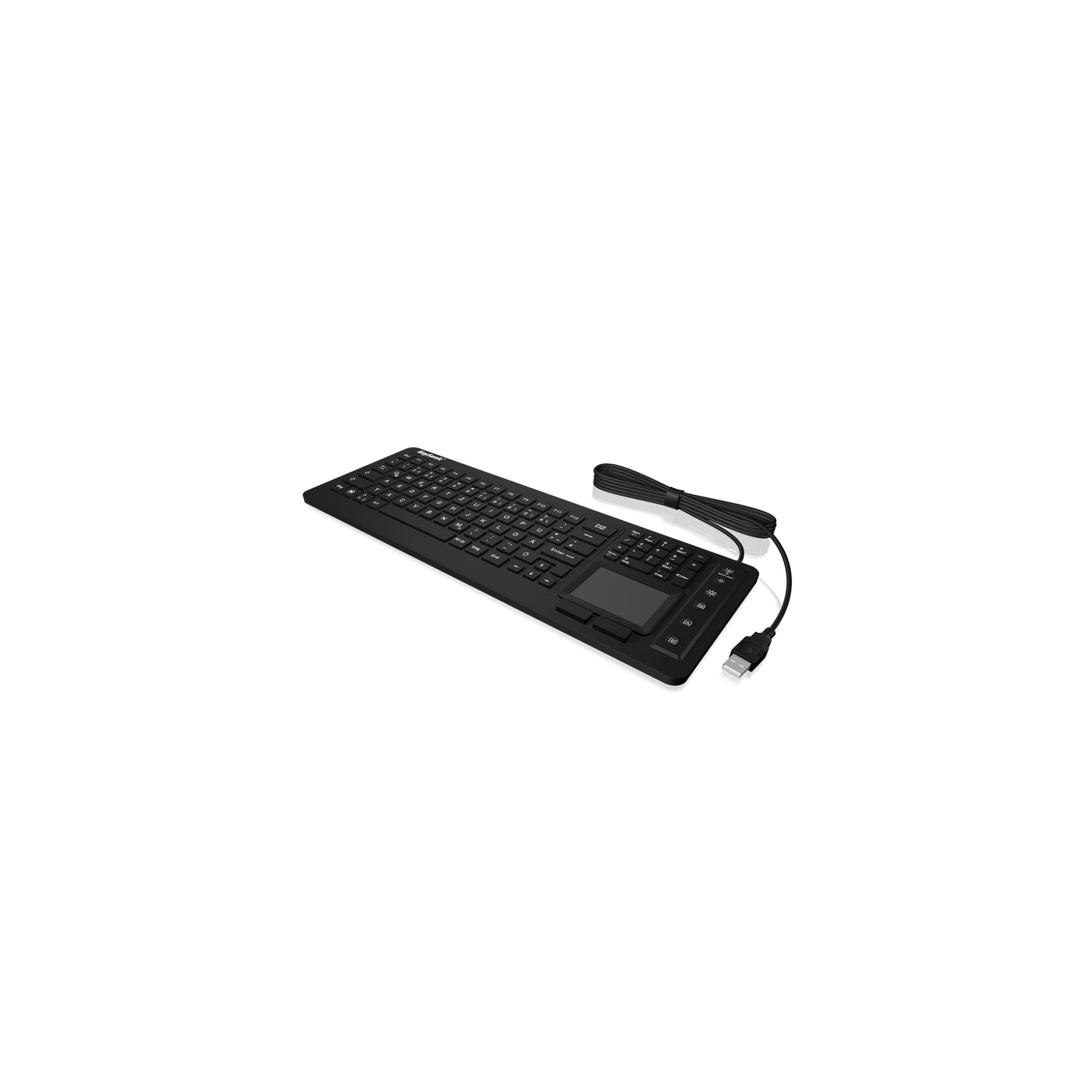 Keysonic KSK-6231 INEL Waterproof Dishwasher Keyboard with Touchpad