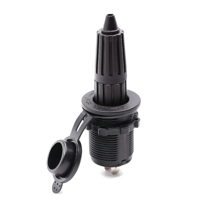 WINOMO Auto Kühler Wärmer Power Kühlschrank Steckdose Zigarettenanzünder Power Outlet für Truck Trailer Marine Boat