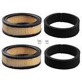 Harbot (Pack of 2 25 883 03-S1 235116-S Air Filter with 237421-S Pre-Filter for Kohler K241 K301 K321 K482 K161 K181NL M10 M12 Engine Lawn Mover