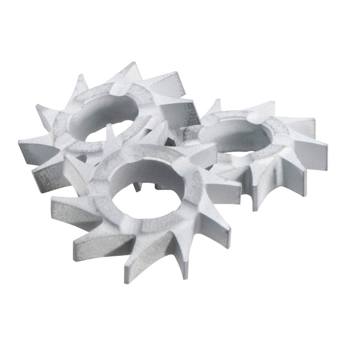 Metabo 628271000 10 Frässterne Flach RFEV 19-125 RT Milling Stars Flat Pack of 10, Colour, Size