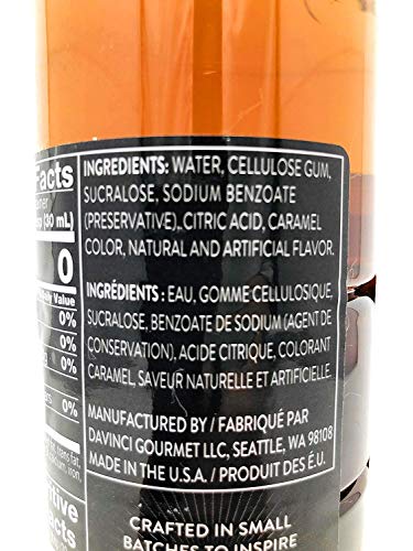 DaVinci French Vanilla Sugar-Free Flavored Coffee Syrup - 750ml
