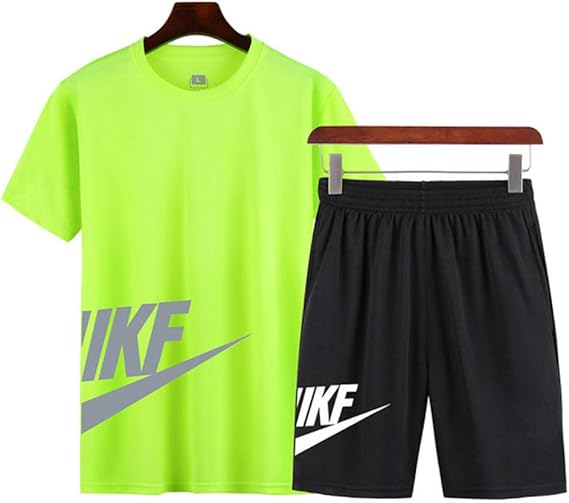 Amazon Co Jp トレーニング メンズ トレーニングウェア メンズトレーニングウェア メンズ ランニングウェア メンズ スポーツウェア トレーニング メンズ 半袖 長袖上下 セット袖シャツ ハーフパン吸汗速乾 通気 薄手大きいサイズ Huiemi 服 ファッション小物
