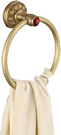 Amazon.com: ZHANGY Accesorios de baño Anillo de toalla, Cobre Retro