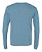 Alternative Men's Eco Mock Twist Henley, Eco Mock Storm/Eco Mock Nickel, Medium