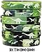 Gypsy Jade's Dinosaur World Jurassic Style Silicone Wristbands - Set of 24 Camouflage Dino Bands (24 Camo Bands)