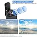 Phone Camera Lens Kit, Mikikin 5 in 1 Cell Phone Lens - 20X Telephoto Zoom Lens, 20X Macro Lens, 198° Fisheye Lens, 0.62X Wide Angle Lens & 2X Zoom Lens for iPhone XS Max/XS/XR/X/8/7/6/5S Plus Samsung