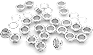 Crafteore100pack 3 16 Id Colored Eyelets Groets With Washers 5