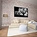 GOUPSKY New Modern Wildlife Wall Painting Animal Black and White Tiger Poster Paint on Canvas Prints Home Decorative Art Picture (24x36inchx1pcs(60x90cmx1pcs))