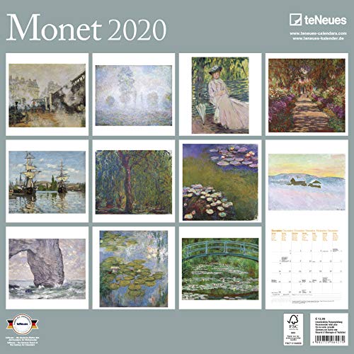 Monet 2020 Broschürenkalender