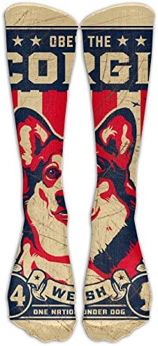 Corgis Classic Crew Socks Stocking (Shoe Size 38-44) For Men And Women