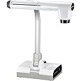 Elmo 1379 Model TT-12W STEM-CAM Visual Presenter, Document Camera with 192x Zoom (12x Optical/16x Digital), 1/2.3" CMOS Sensor, 3.4 Megapixel, 30 Fps, HDMI in/Out, RGB, USB, Ethernet, Wi-Fi