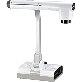 Elmo 1379 Model TT-12W STEM-CAM Visual Presenter, Document Camera with 192x Zoom (12x Optical/16x Digital), 1/2.3" CMOS Sensor, 3.4 Megapixel, 30 Fps, HDMI in/Out, RGB, USB, Ethernet, Wi-Fi