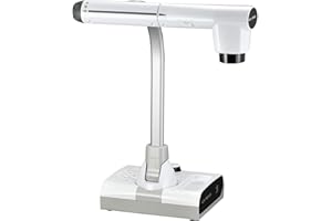 Elmo 1349 Model TT-12ID Interactive Document Camera, 96X Total Optical + Digital Zoom and 3.4MP CMOS Image Sensor, HDMI Input, White (CA-1034099816)