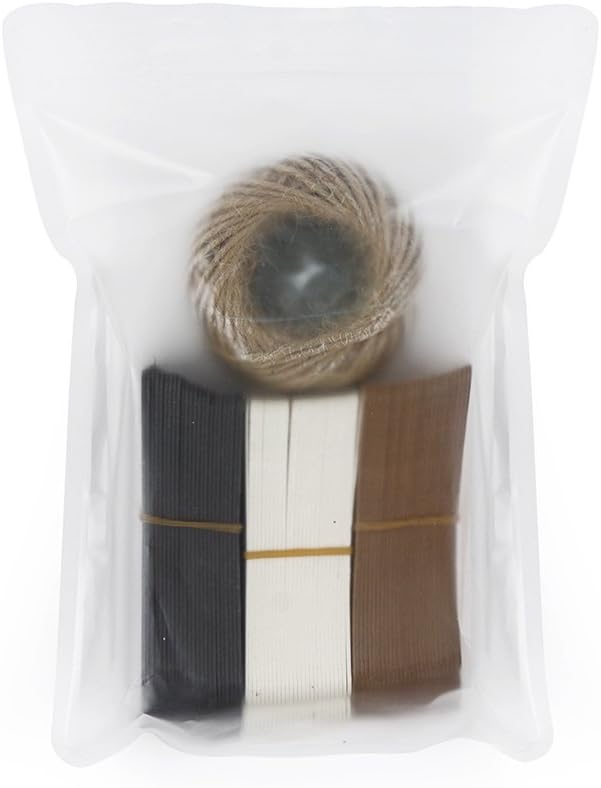 150ct Kraft Gift Tags Labels with String (3 Colors)