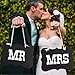 Mr and Mrs photo props, Mr and Mrs chair signs, wedding decorations, bride and groom signs, photo booth signs, unique wedding decor by UsaSales, US Seller