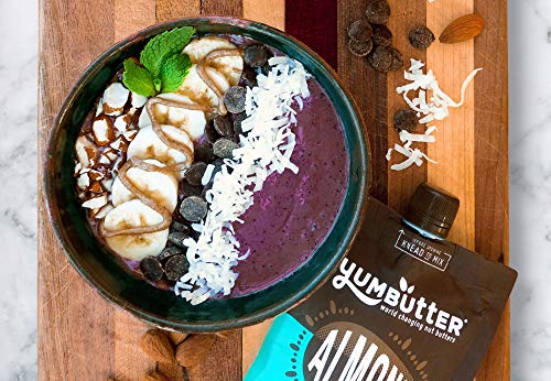 Creamy Almond Butter by Yumbutter, Gluten Free, Vegan, Non GMO, 6.2oz Pouch