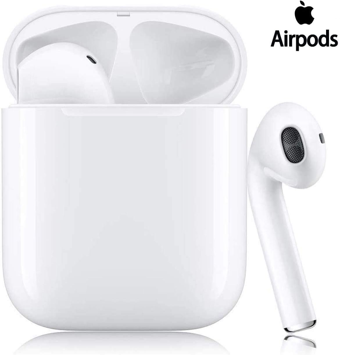 Bluetooth 5.0 Wireless Headphones, IPX5 Waterproof 3D Stereo Headphones in Ear Buds with Mic and Pop-ups Auto for Apple Airpods/Android/AirPods Pro/iPhone/Samsung/Huawei