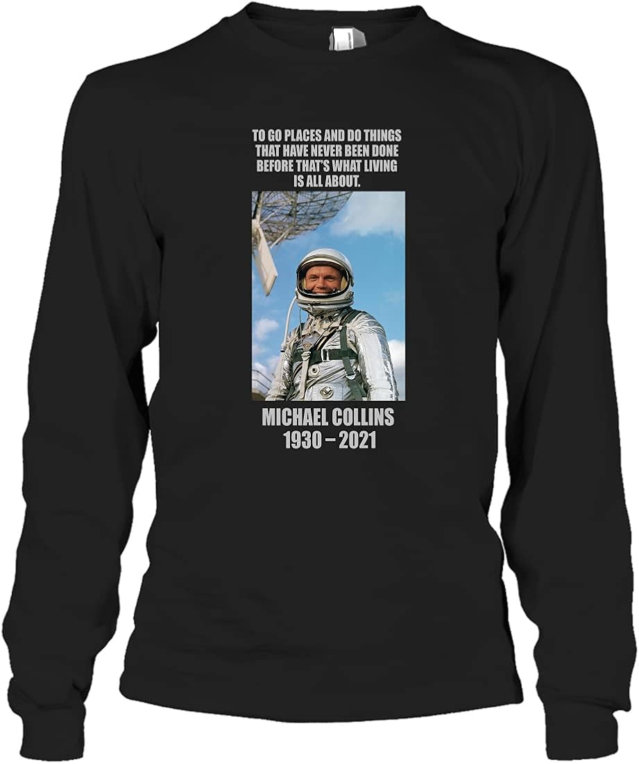 Rip Michael Collins Quote 1930 2021 Astronaut Apollo 11 | Amazon.com