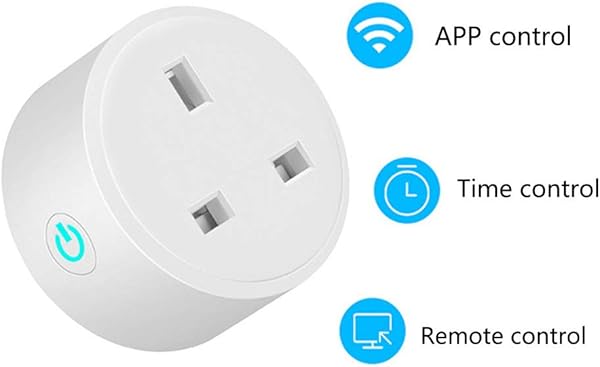 SUCHUANGUANG UK Stecker 16A WiFi Smart Plug Netzschalter Steckdose Home Wireless Socket Power Count Wei ABS Stck Smart Socket