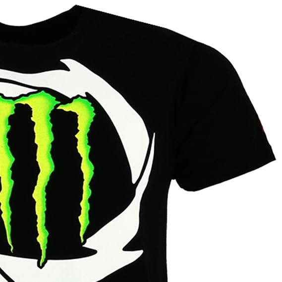 Jorge Lorenzo 99 Monster Energy Herren-T-Shirt, großes Logo, Offizielles MotoGP Tee