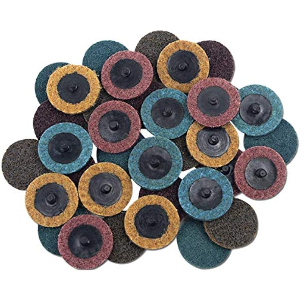 2 Inches Roloc Quick Change Discs 36pcs Sanding Discs, Surface