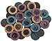 Coceca 2 Inches Roloc Quick Change Discs 36pcs Sanding Discs, Surface Conditioning Discs