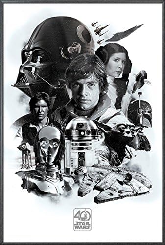 star wars collage poster