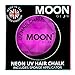 Moon Glow - Blacklight Neon Hair Chalk 0.12oz Purple – Glows brightly under Blacklights / UV Lighting!
