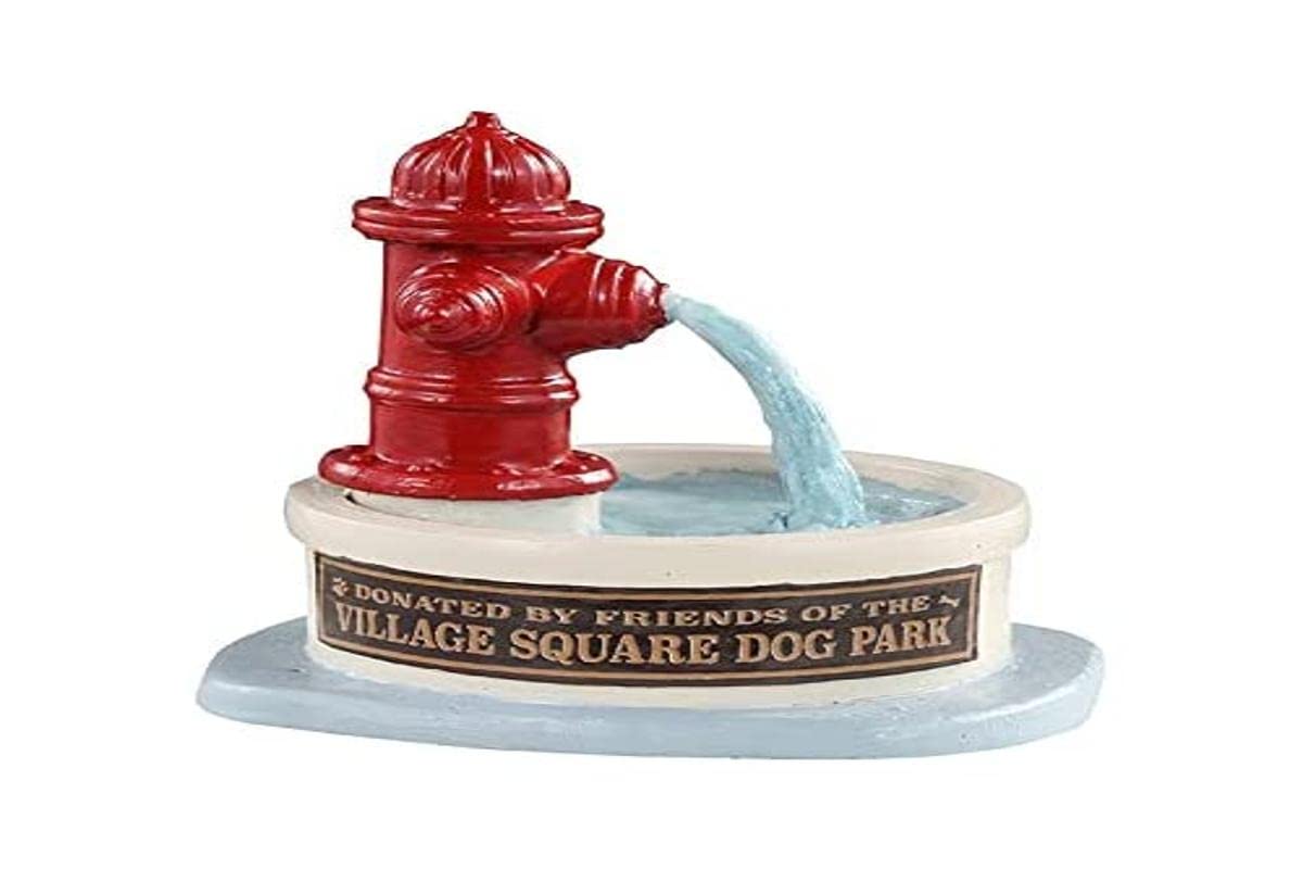 Lemax - Christmas Village - Accessory: Dog Park Water Fountain