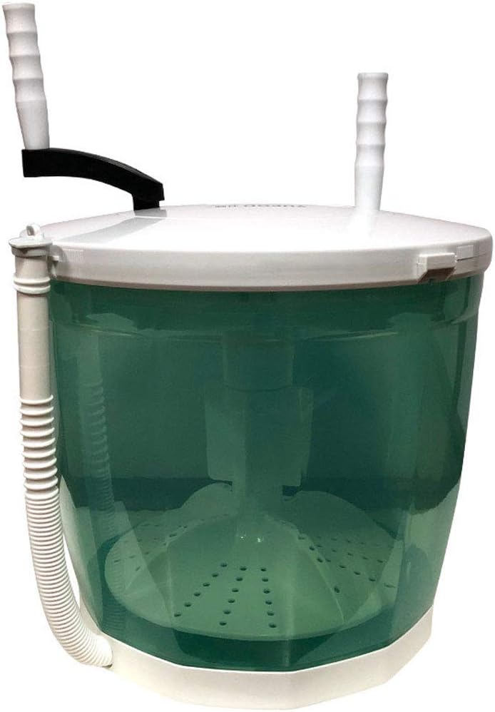 YDCW Mini Portable Washing Machine,Manual NonElectric and Clothes Spin