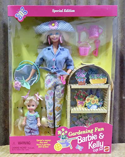 Gardening Fun BARBIE & KELLY Gift Set - Special