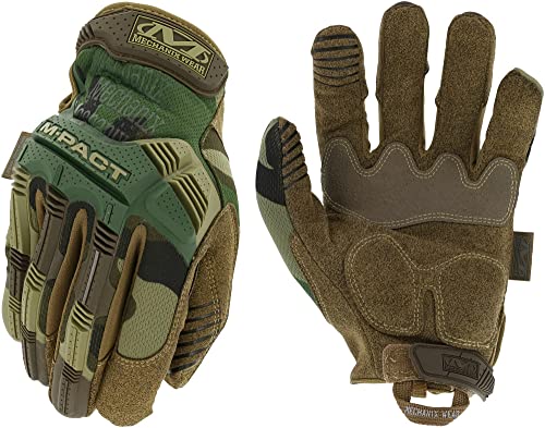 Mechanix Wear - M-Pact Woodland Camo Gloves (XX-Large, Camouflage)