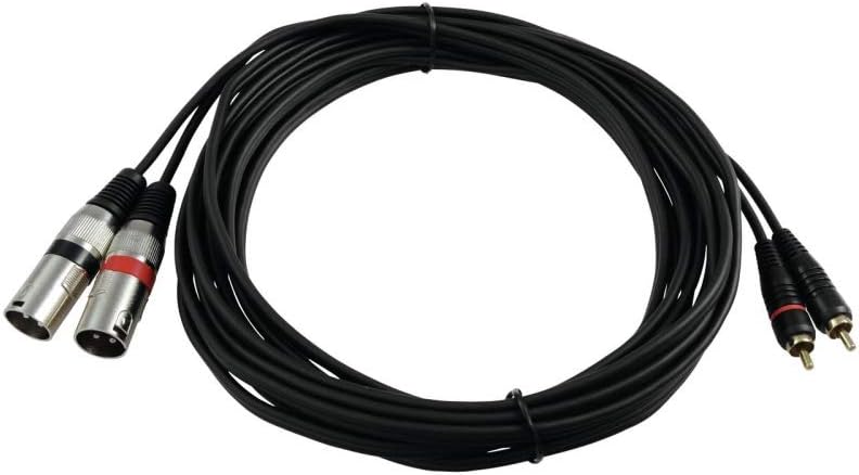 OMNITRONIC 3022522E XC2 60 2x XLR (M) Cable 6 m - Image 3
