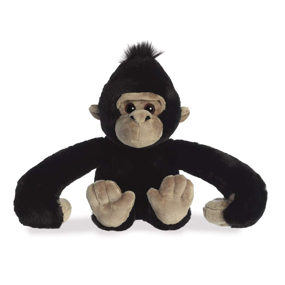 Aurora Hang N Swing Gorilla Soft Toy 33460 13in Black