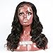 Youmily 180% Density 360 Lace Front Wig Human Hair Body Wave for Black Woman Brazilian Pre Plucked Lace Wigs with Baby Hair