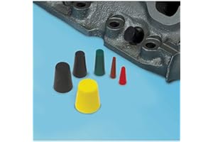 Eastwood 30 Pieces High Temperature Silicone Plugs Rubber Tapered Plug Assortment Kit Masking Off Holes During Powder Coating Painting