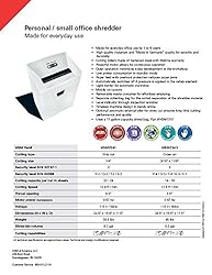 HSM Pure 420 Strip-Cut; shreds up to 24