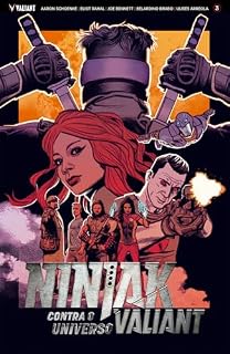 Livro Ninjak Contra o Universo Valiant #3