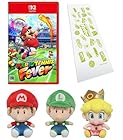 マリオテニス フィーバー -Switch2 ＋ ベビィマリオ(S)・ベビィルイージ(S)・ベビィピーチ(S)ぬいぐるみセット &amp;<br><span class="sub">[Amazon.co.jp限定]特典 オリジナル手ぬぐい 同梱</span>