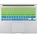 Allinside Green Blue Ombre Keyboard Cover Skin for MacBook Pro 13