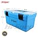 Hi-Spec 28 pc Children’s Tool Set and Storage Box with Real Hand Tools, Accessories and Eye Protection for Home DIY, Decorating and Woodworking in Convenient Storage Box(Blue)- Great Kid's Gift Idea