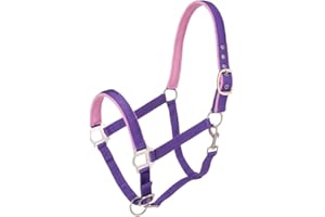 Tough 1 Nylon Padded Halter with Satin Hardware