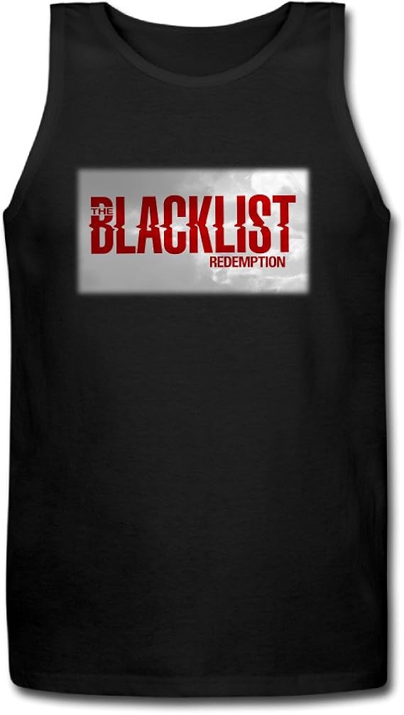 Amazon.com: Nocturnal Animals Mens The Blacklist Redemption Twisted Past Poster Logo Tank Top 