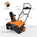 TACKLIFE Snow Blower, 15Amp Electric Snow Blower, 20 INCH Width Steal Auger, 30ft Throwing Distance, Overload Protection, Anti-Freezing Handle, for Snow Cleaning, GST01