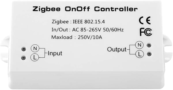 Funien Controlador Zigbee OnOff Zigbee Controlador de EncendidoApagado S Mart Switch APLICACIN Control Remoto Inteligente Mdulo Home Dimmer Light Controller Zigbee Bridge Hub AC85 265V 10A